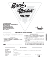 Fender BandMaster-VM-212 - Owners Manual 